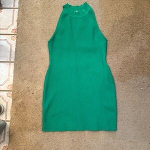 Green Sleeveless‎ Women's Dress